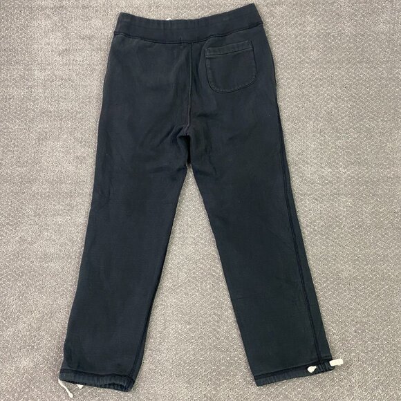 Polo Ralph Lauren Fleece Sweatpants Men's Medium Black Joggers Gym Sweat Pants - Picture 5 of 14